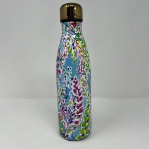 Lilly Pulitzer Therma S'well 2010 Catch the Wave Water Bottle Stainless 17oz